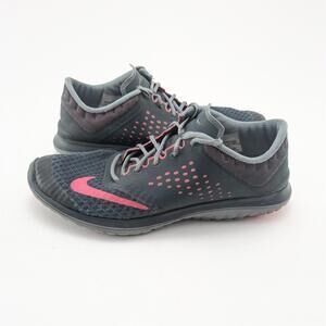 Womens Nike Fitsole Lite Run 2 Dark Slate Pink Training Shoes 684667-005 Size 9